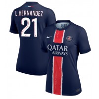 Paris Saint-Germain Lucas Hernandez #21 Hemmatröja Kvinnor 2024-25 Korta ärmar